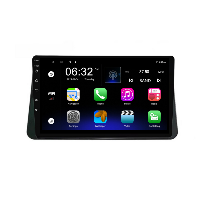 Load image into Gallery viewer, Nissan Kicks / Micra / Versa (2014-2019) Plug &amp; Play Head Unit Upgrade Kit: Car Radio with Wireless &amp; Wired Apple CarPlay &amp; Android Auto
