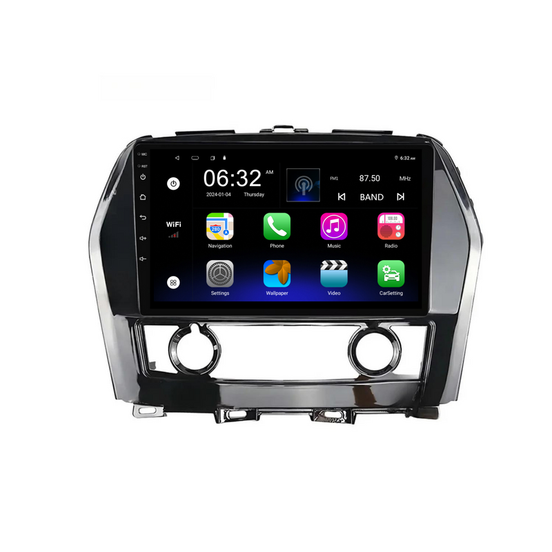 Load image into Gallery viewer, Nissan Maxima A36 (2015-2020) Plug &amp; Play Head Unit Upgrade Kit: Car Radio with Wireless &amp; Wired Apple CarPlay &amp; Android Auto
