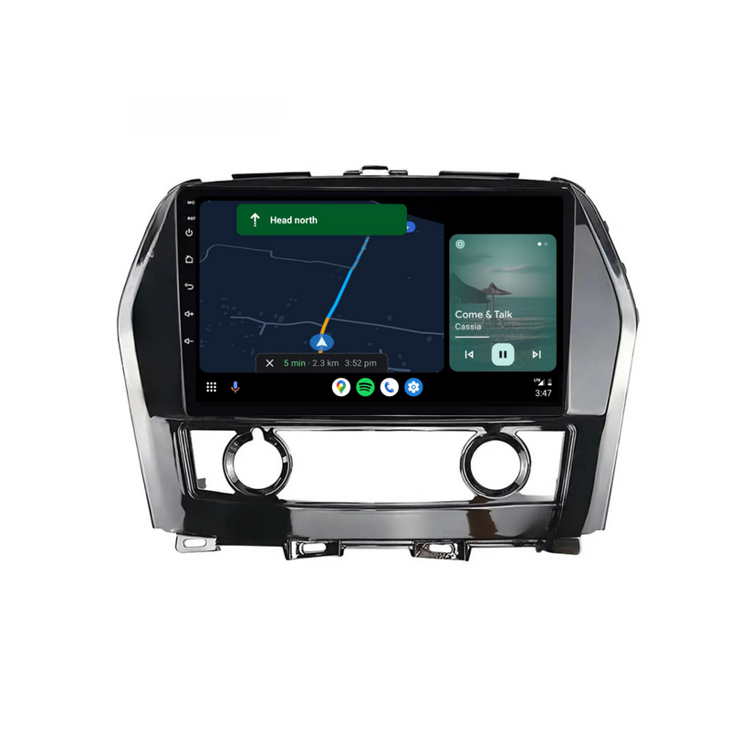 Load image into Gallery viewer, Nissan Maxima A36 (2015-2020) Plug &amp; Play Head Unit Upgrade Kit: Car Radio with Wireless &amp; Wired Apple CarPlay &amp; Android Auto
