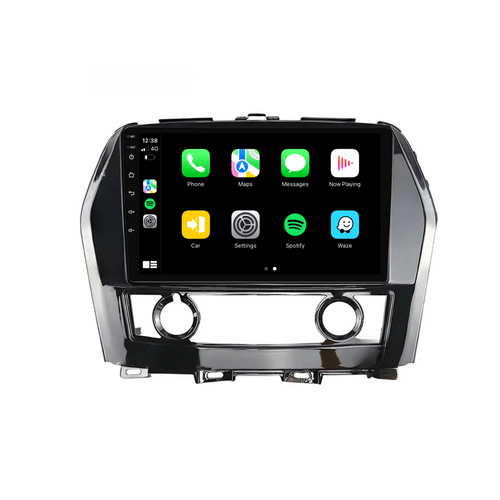 Nissan Maxima A36 (2015-2020) Plug & Play Head Unit Upgrade Kit: Car Radio with Wireless & Wired Apple CarPlay & Android Auto