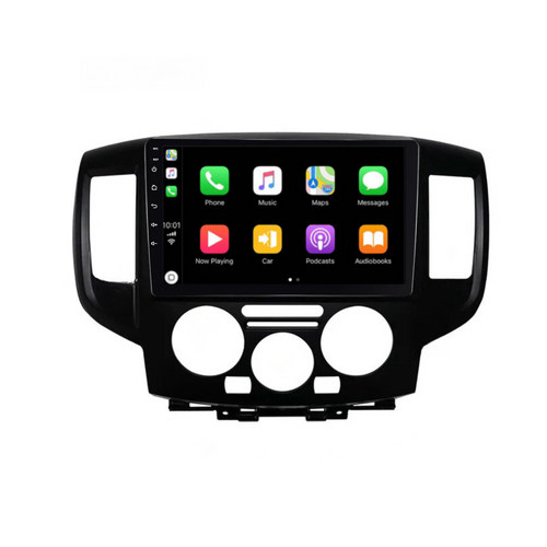 Nissan NV200 (2010-2018) Plug & Play Head Unit Upgrade Kit: Car Radio with Wireless & Wired Apple CarPlay & Android Auto