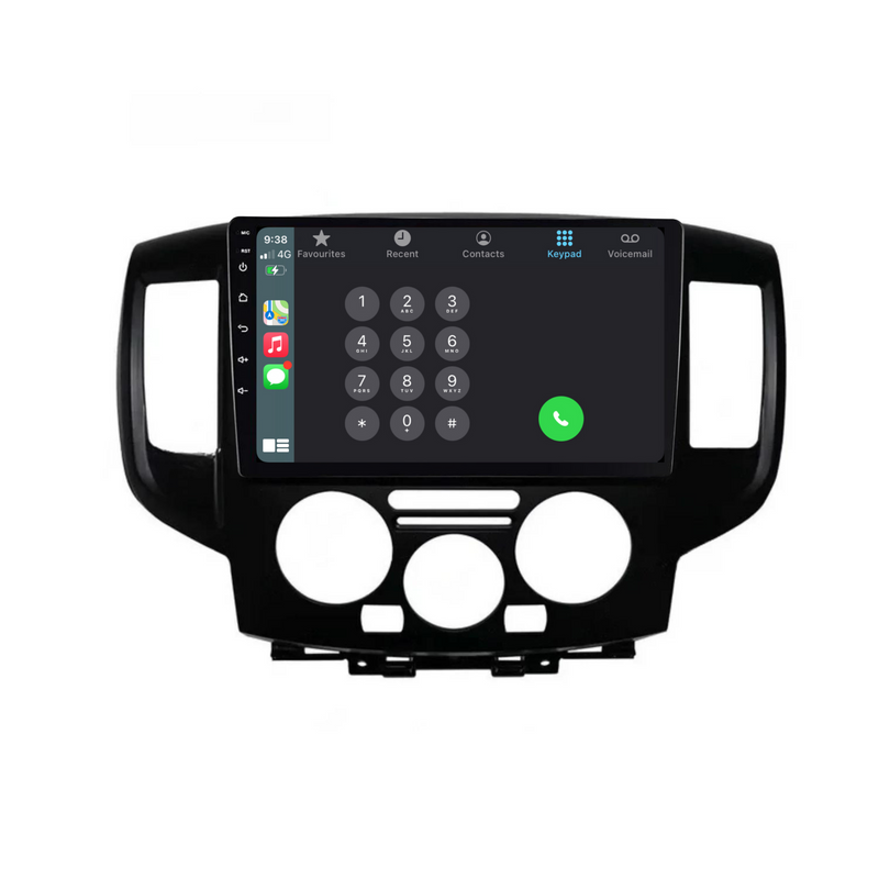 Load image into Gallery viewer, Nissan NV200 (2010-2018) Plug &amp; Play Head Unit Upgrade Kit: Car Radio with Wireless &amp; Wired Apple CarPlay &amp; Android Auto
