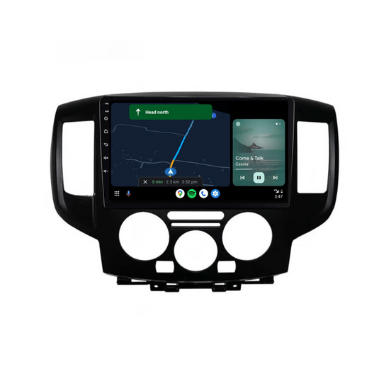 Nissan NV200 (2010-2018) Plug & Play Head Unit Upgrade Kit: Car Radio with Wireless & Wired Apple CarPlay & Android Auto