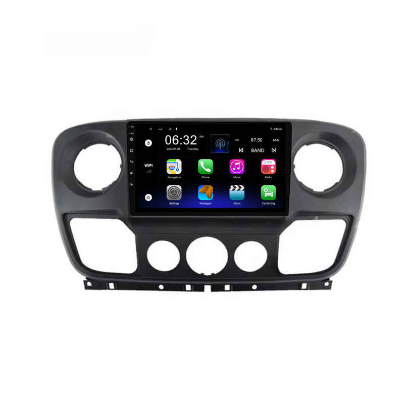 Load image into Gallery viewer, Nissan NV400 (2010-2021) Plug &amp; Play Head Unit Upgrade Kit: Car Radio with Wireless &amp; Wired Apple CarPlay &amp; Android Auto
