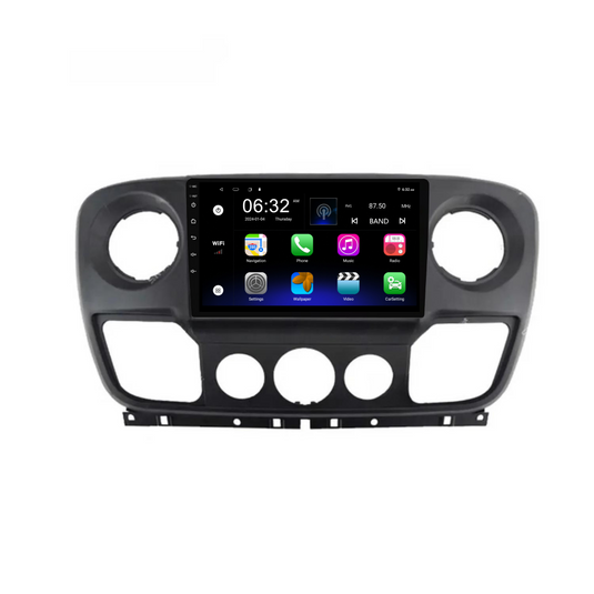 Nissan NV400 (2010-2021) Plug & Play Head Unit Upgrade Kit: Car Radio with Wireless & Wired Apple CarPlay & Android Auto