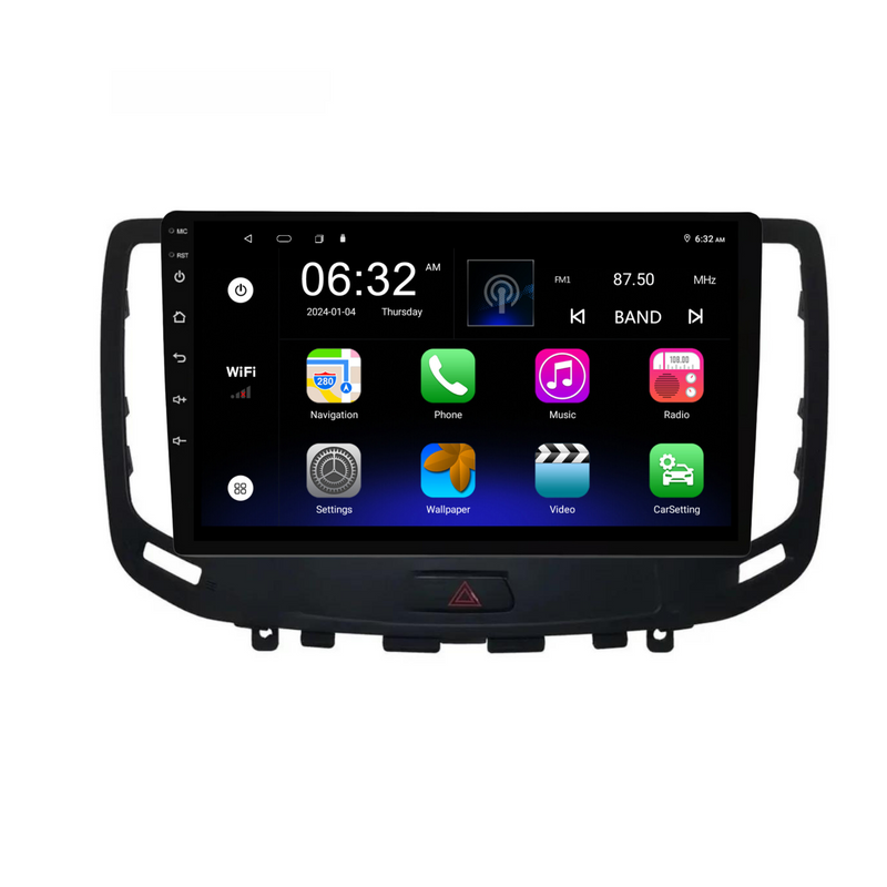 Load image into Gallery viewer, Nissan Skyline GT 370 / 370Z (2007-2013) Plug &amp; Play Head Unit Upgrade Kit: Car Radio with Wireless &amp; Wired Apple CarPlay &amp; Android Auto
