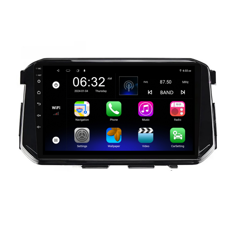 Load image into Gallery viewer, Nissan Terra (2021+) Plug &amp; Play Head Unit Upgrade Kit: Car Radio with Wireless &amp; Wired Apple CarPlay &amp; Android Auto
