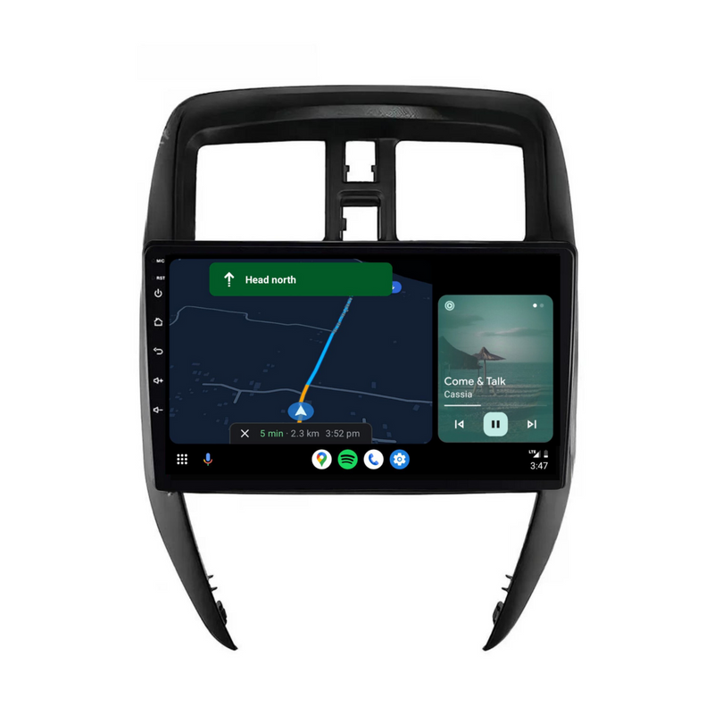 Load image into Gallery viewer, Nissan Versa (2015-2019) Plug &amp; Play Head Unit Upgrade Kit: Car Radio with Wireless &amp; Wired Apple CarPlay &amp; Android Auto
