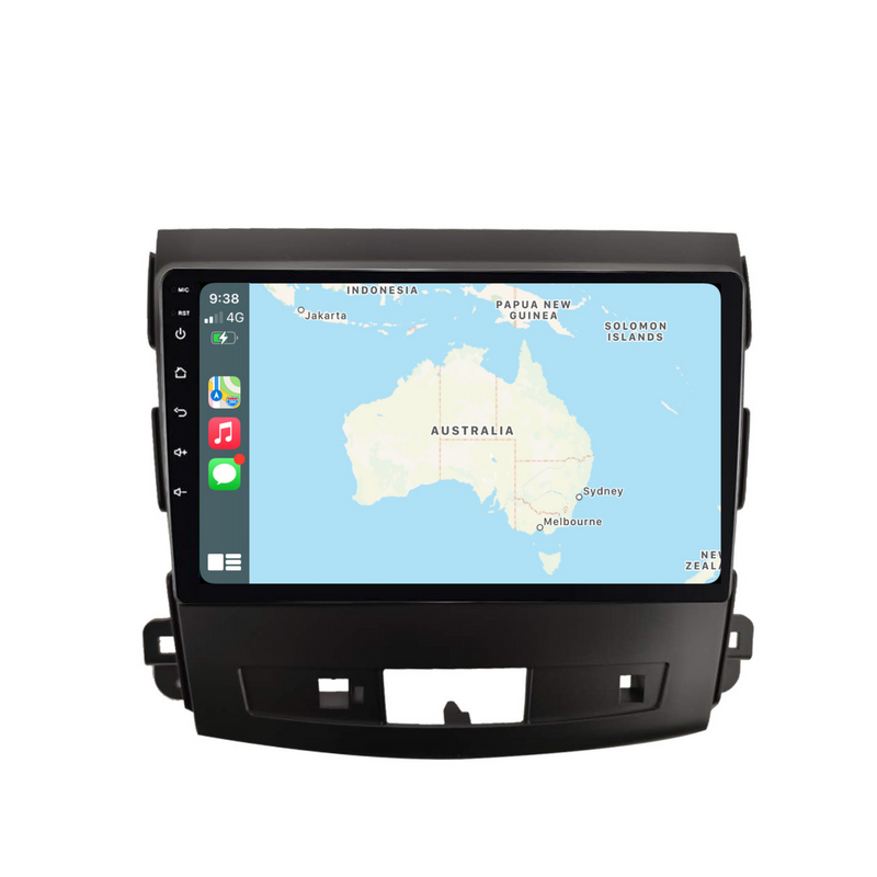 Load image into Gallery viewer, Mitsubishi Outlander (2008-2012) Plug &amp; Play Head Unit Upgrade Kit: Car Radio with Wireless &amp; Wired Apple CarPlay &amp; Android Auto
