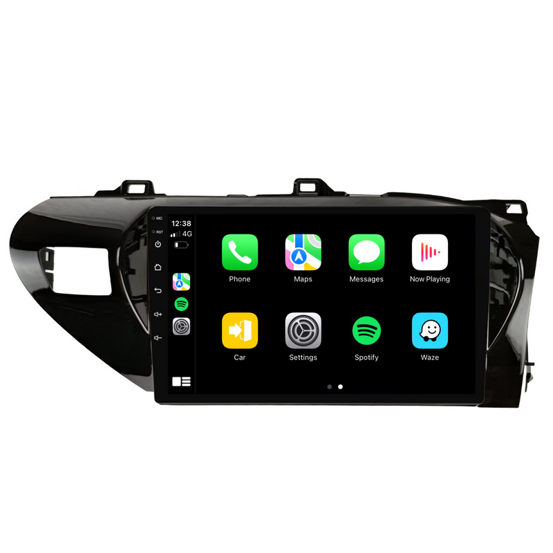 Load image into Gallery viewer, Toyota Hilux / N80 (2014-2022) Plug &amp; Play Head Unit Upgrade Kit: Car Radio with Wireless &amp; Wired Apple CarPlay &amp; Android Auto
