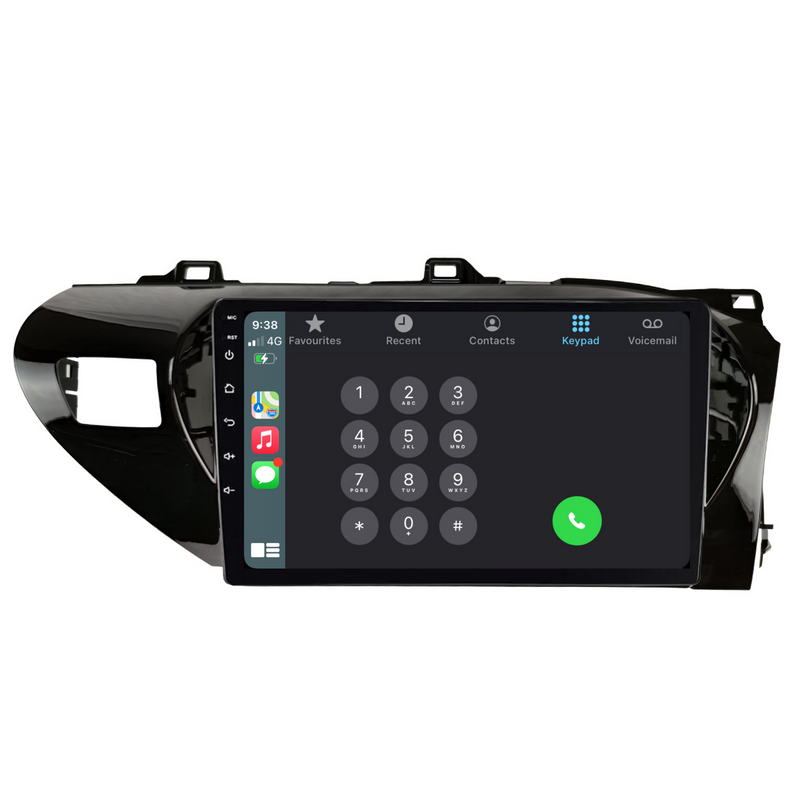 Load image into Gallery viewer, Toyota Hilux / N80 (2014-2022) Plug &amp; Play Head Unit Upgrade Kit: Car Radio with Wireless &amp; Wired Apple CarPlay &amp; Android Auto
