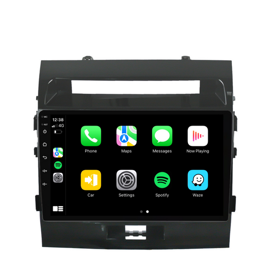 Toyota Landcruiser 200 Series (2008-2015) Plug & Play Head Unit Upgrade Kit: Car Radio with Wireless & Wired Apple CarPlay & Android Auto