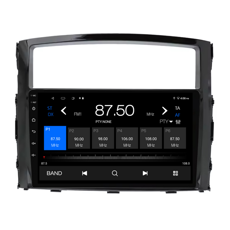 Load image into Gallery viewer, Mitsubishi Pajero GLOSS BLACK (2006-2016) Plug &amp; Play Head Unit Upgrade Kit: Car Radio with Wireless &amp; Wired Apple CarPlay &amp; Android Auto
