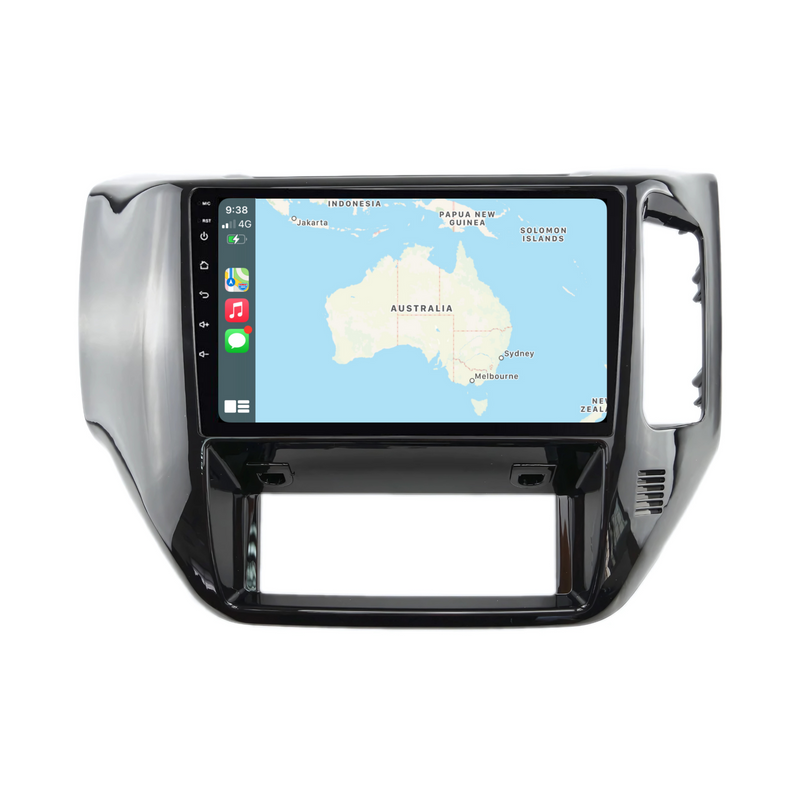 Load image into Gallery viewer, Nissan Patrol GLOSS BLACK (2004-2015) Plug &amp; Play Head Unit Upgrade Kit: Car Radio with Wireless &amp; Wired Apple CarPlay &amp; Android Auto
