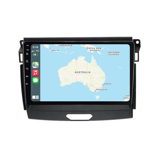 Ford Ranger PX2 / Everest (2015-2019) Plug & Play Head Unit Upgrade Kit: Car Radio with Wireless & Wired Apple CarPlay & Android Auto