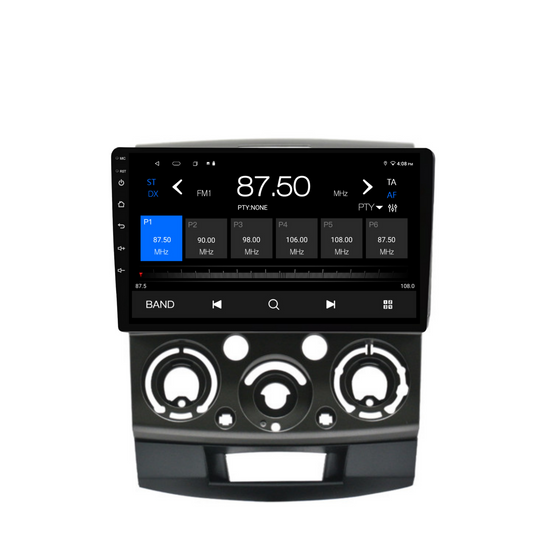 Mazda BT-50 (2006-2010) Plug & Play Head Unit Upgrade Kit: Car Radio with Wireless & Wired Apple CarPlay & Android Auto