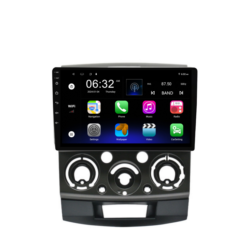 Load image into Gallery viewer, Mazda BT-50 (2006-2010) Plug &amp; Play Head Unit Upgrade Kit: Car Radio with Wireless &amp; Wired Apple CarPlay &amp; Android Auto
