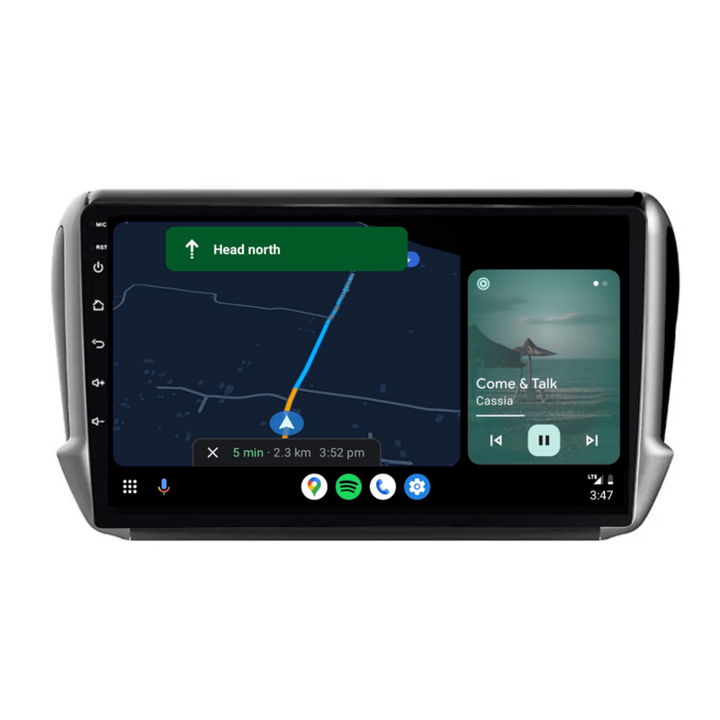 Load image into Gallery viewer, Peugeot 2008/208 (2014-2018) Plug &amp; Play Head Unit Upgrade Kit: Car Radio with Wireless &amp; Wired Apple CarPlay &amp; Android Auto
