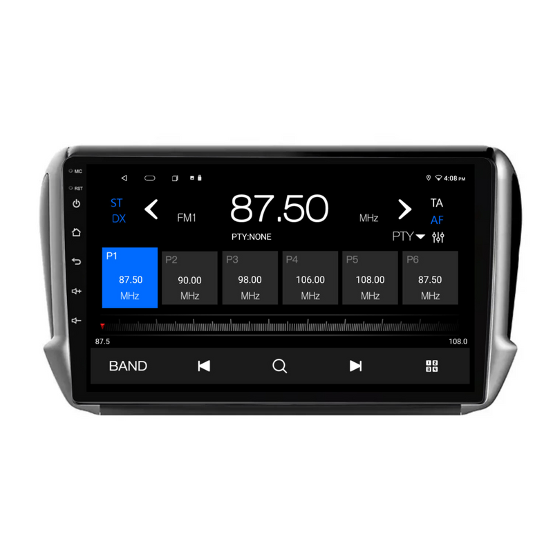 Load image into Gallery viewer, Peugeot 2008/208 (2014-2018) Plug &amp; Play Head Unit Upgrade Kit: Car Radio with Wireless &amp; Wired Apple CarPlay &amp; Android Auto
