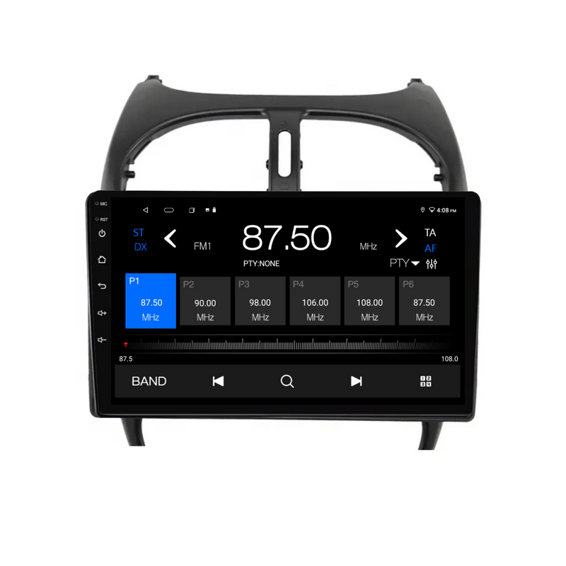 Load image into Gallery viewer, Peugeot 206 (2002-2010) Plug &amp; Play Head Unit Upgrade Kit: Car Radio with Wireless &amp; Wired Apple CarPlay &amp; Android Auto
