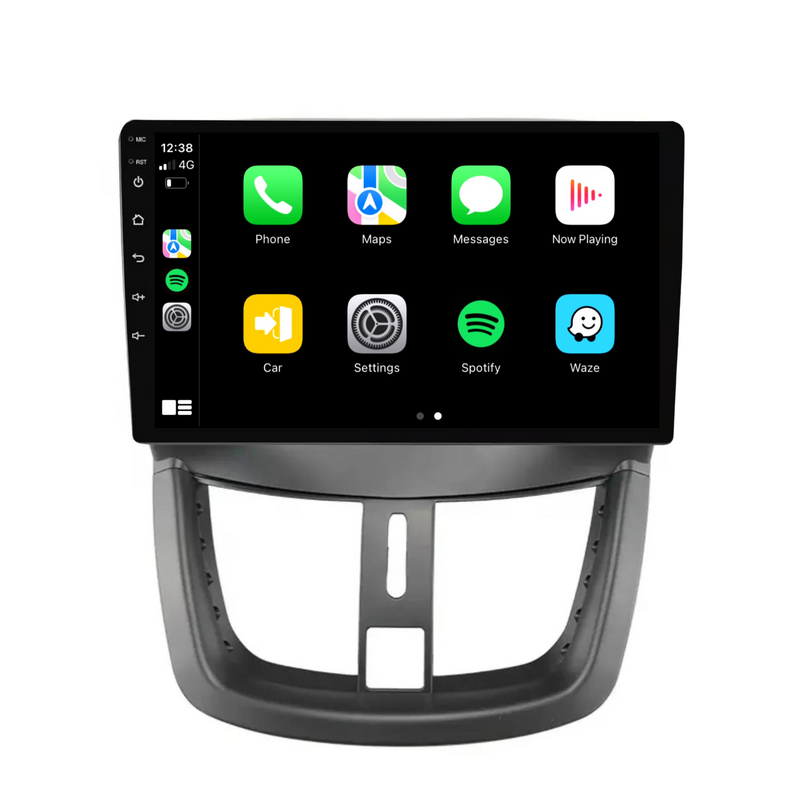 Load image into Gallery viewer, Peugeot 207 (2006-2015) Plug &amp; Play Head Unit Upgrade Kit: Car Radio with Wireless &amp; Wired Apple CarPlay &amp; Android Auto
