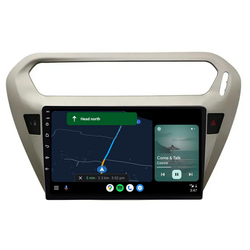 Load image into Gallery viewer, Peugeot 301 (2014-2018) Plug &amp; Play Head Unit Upgrade Kit: Car Radio with Wireless &amp; Wired Apple CarPlay &amp; Android Auto
