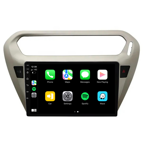 Peugeot 301 (2014-2018) Plug & Play Head Unit Upgrade Kit: Car Radio with Wireless & Wired Apple CarPlay & Android Auto