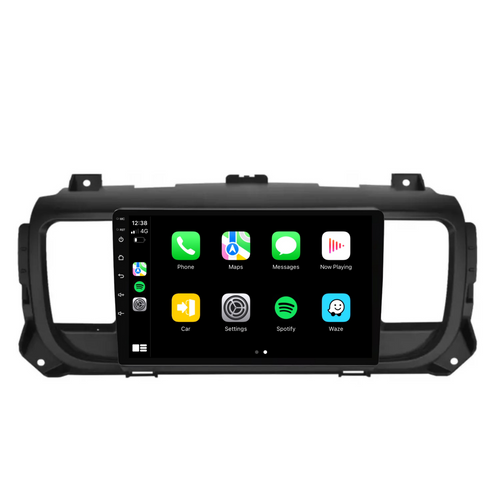 Peugeot Expert (2016-2022) Plug & Play Head Unit Upgrade Kit: Car Radio with Wireless & Wired Apple CarPlay & Android Auto