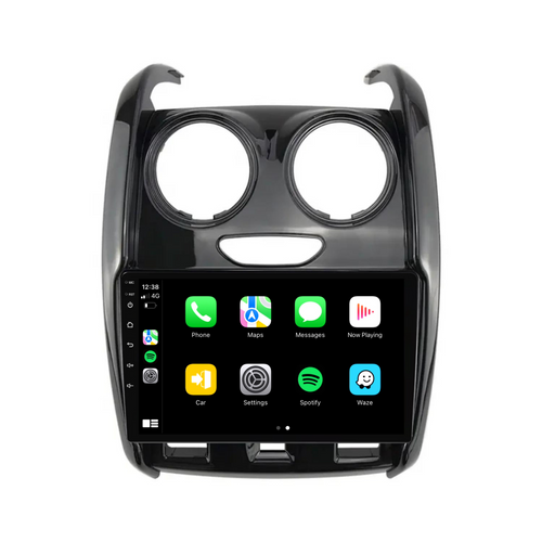 Renault Duster (2012-2022) Plug & Play Head Unit Upgrade Kit: Car Radio with Wireless & Wired Apple CarPlay & Android Auto