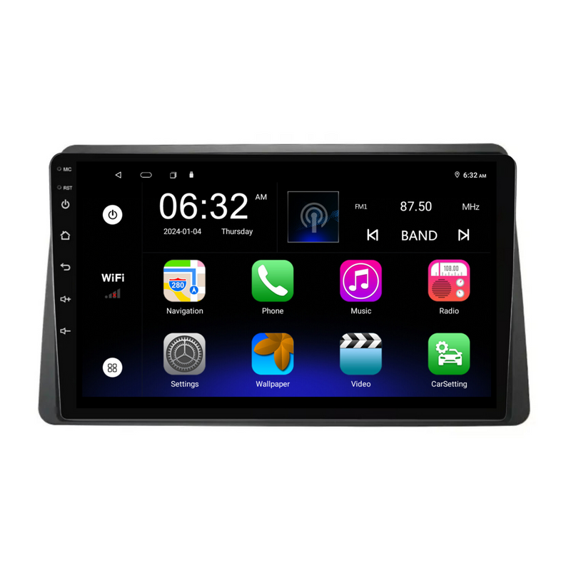 Load image into Gallery viewer, Renault Duster (2014-2017) Plug &amp; Play Head Unit Upgrade Kit: Car Radio with Wireless &amp; Wired Apple CarPlay &amp; Android Auto
