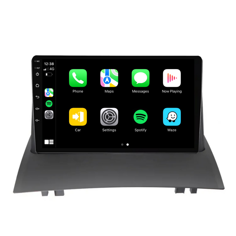 Load image into Gallery viewer, Renault Megane 2 (2004-2008) Plug &amp; Play Head Unit Upgrade Kit: Car Radio with Wireless &amp; Wired Apple CarPlay &amp; Android Auto
