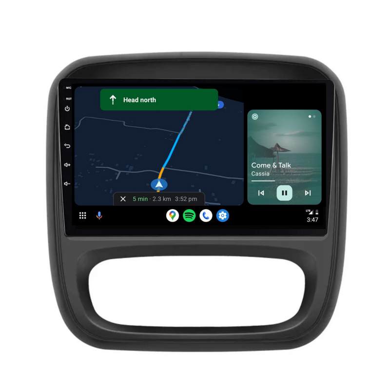 Load image into Gallery viewer, Renault Trafic (2014-2021) Plug &amp; Play Head Unit Upgrade Kit: Car Radio with Wireless &amp; Wired Apple CarPlay &amp; Android Auto
