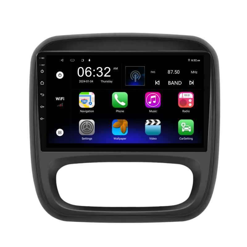 Load image into Gallery viewer, Renault Trafic (2014-2021) Plug &amp; Play Head Unit Upgrade Kit: Car Radio with Wireless &amp; Wired Apple CarPlay &amp; Android Auto
