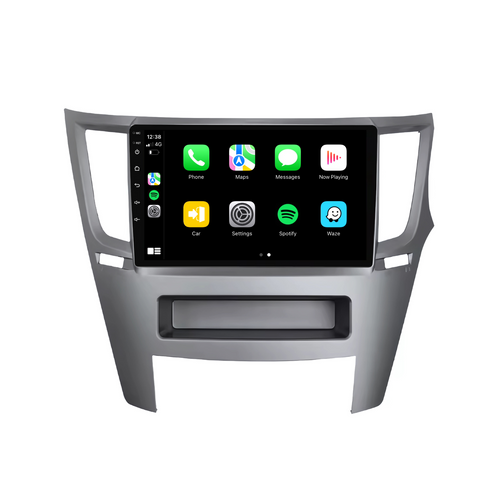 Subaru Outback/Legacy/Liberty (2010-2016) Plug & Play Head Unit Upgrade Kit: Car Radio with Wireless & Wired Apple CarPlay & Android Auto