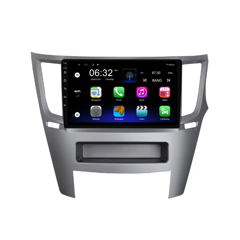 Load image into Gallery viewer, Subaru Outback/Legacy/Liberty (2010-2016) Plug &amp; Play Head Unit Upgrade Kit: Car Radio with Wireless &amp; Wired Apple CarPlay &amp; Android Auto
