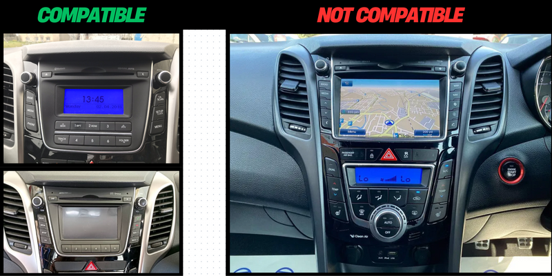 Load image into Gallery viewer, Hyundai i30 (2012-2016) Plug &amp; Play Head Unit Upgrade Kit: Car Radio with Wireless &amp; Wired Apple CarPlay &amp; Android Auto
