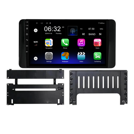 Skoda Kamiq (2017-2022) Plug & Play Head Unit Upgrade Kit: Car Radio with Wireless & Wired Apple CarPlay & Android Auto