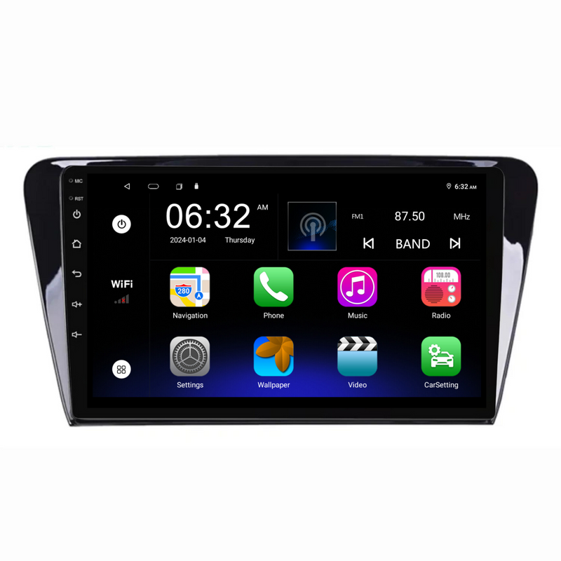 Load image into Gallery viewer, Skoda Octavia (2015-2018) Plug &amp; Play Head Unit Upgrade Kit: Car Radio with Wireless &amp; Wired Apple CarPlay &amp; Android Auto
