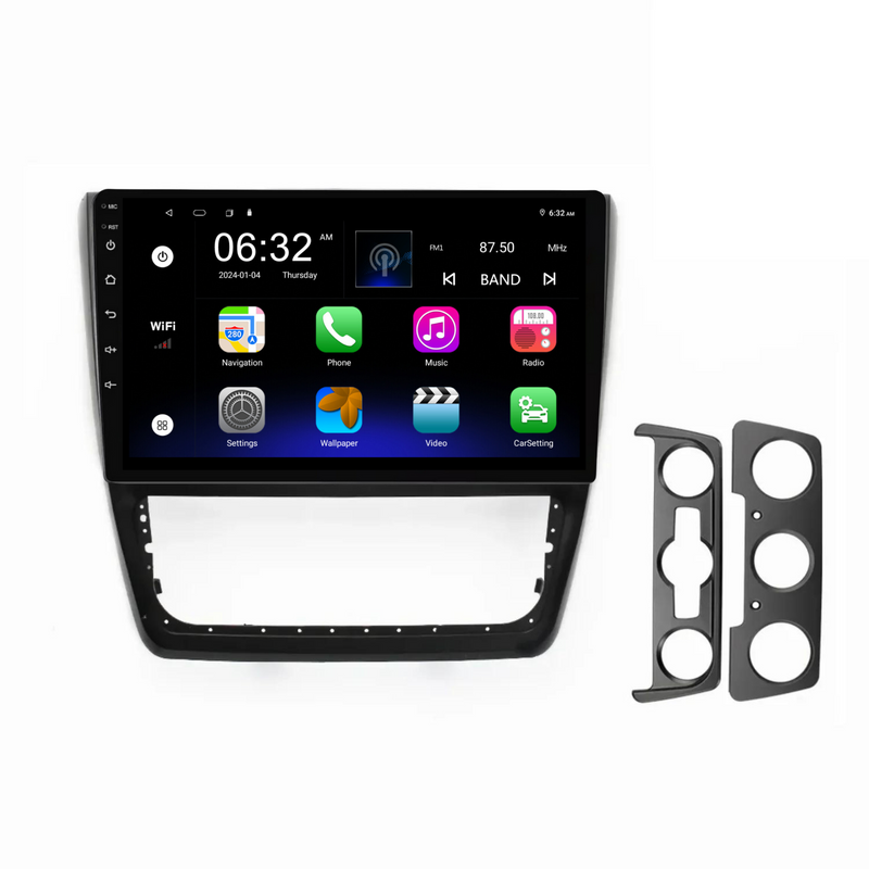 Load image into Gallery viewer, Skoda Yeti (2009-2017) Plug &amp; Play Head Unit Upgrade Kit: Car Radio with Wireless &amp; Wired Apple CarPlay &amp; Android Auto
