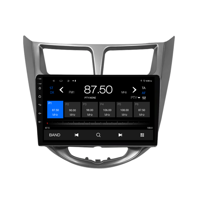 Load image into Gallery viewer, Hyundai Solaris/Accent AUTO AC (2010-2016) Plug &amp; Play Head Unit Upgrade Kit: Car Radio with Wireless &amp; Wired Apple CarPlay &amp; Android Auto
