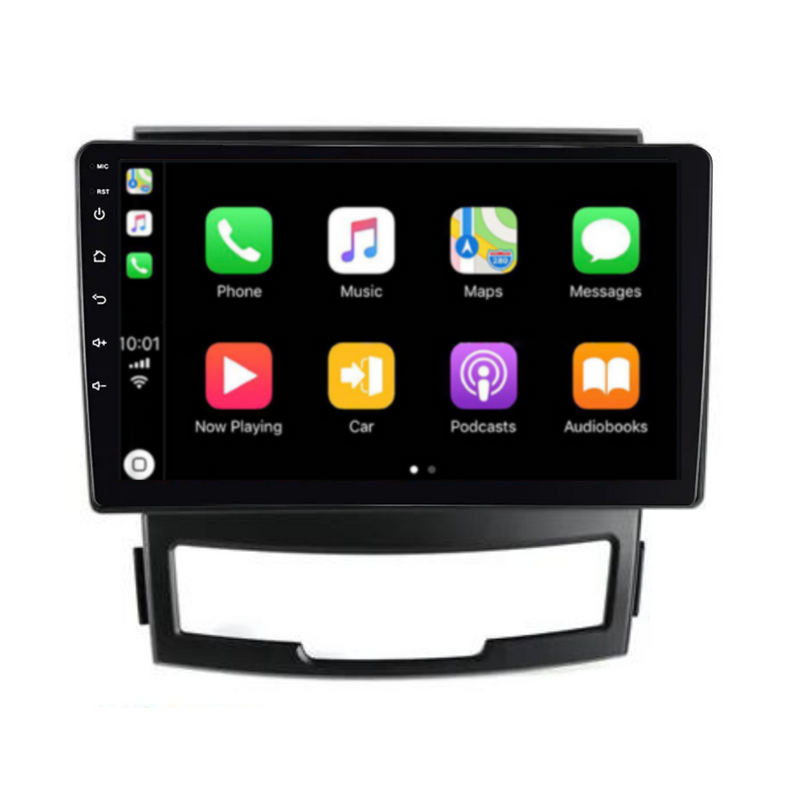 Load image into Gallery viewer, Ssangyong Korando (2010-2013) Plug &amp; Play Head Unit Upgrade Kit: Car Radio with Wireless &amp; Wired Apple CarPlay &amp; Android Auto
