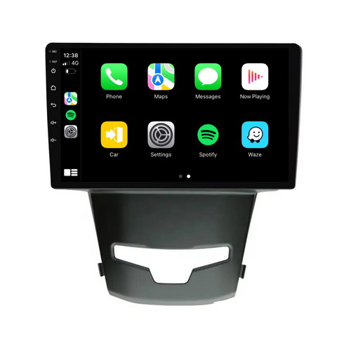 Ssangyong Korando / Actyon (2014-2016) Plug & Play Head Unit Upgrade Kit: Car Radio with Wireless & Wired Apple CarPlay & Android Auto