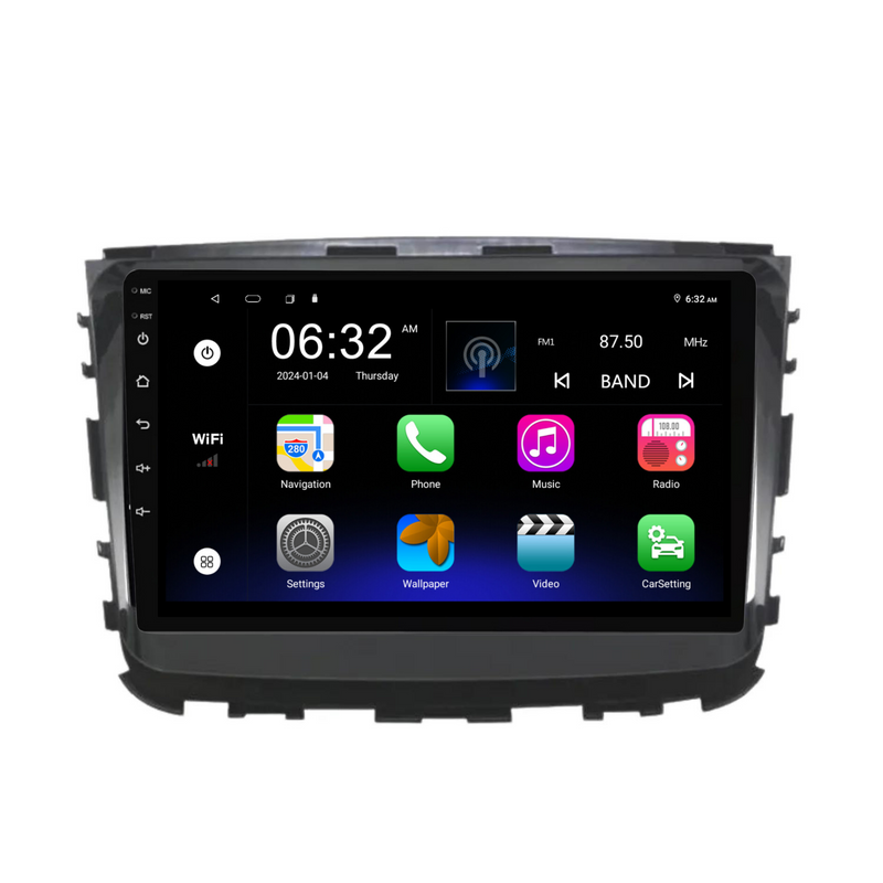 Load image into Gallery viewer, Ssangyong Rexton / Musso (2017-2023) Plug &amp; Play Head Unit Upgrade Kit: Car Radio with Wireless &amp; Wired Apple CarPlay &amp; Android Auto
