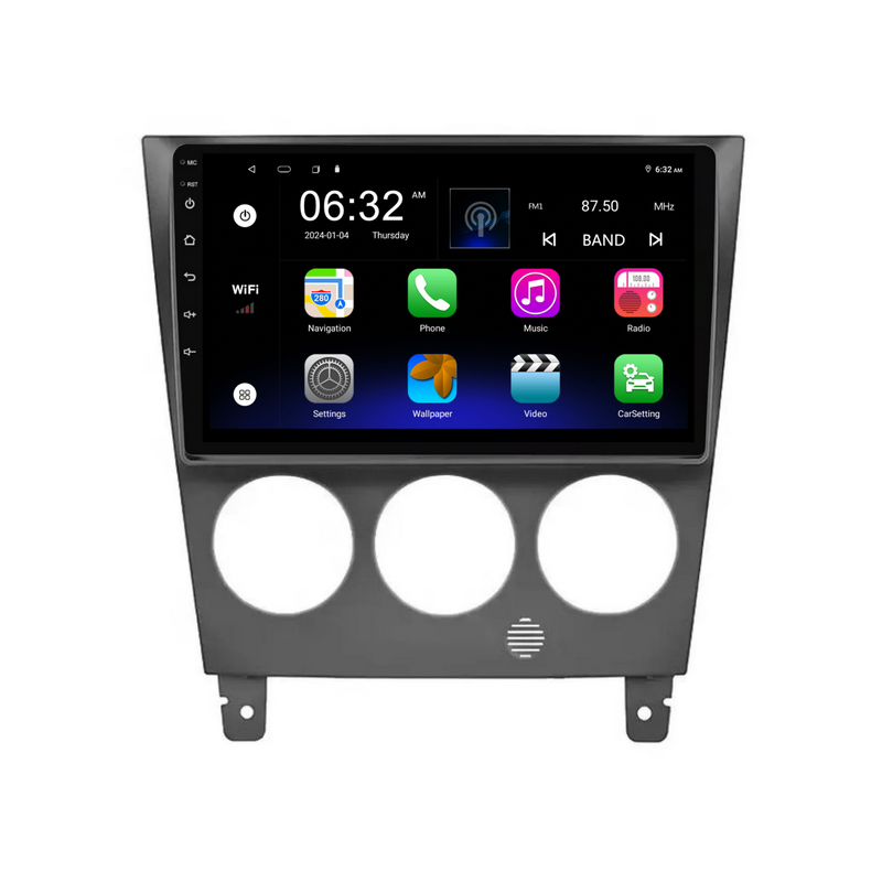 Load image into Gallery viewer, Subaru Impreza / Forester / WRX (2003-2006) Plug &amp; Play Head Unit Upgrade Kit: Car Radio with Wireless &amp; Wired Apple CarPlay &amp; Android Auto
