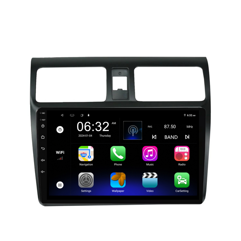 Load image into Gallery viewer, Suzuki Swift (2005-2010) Plug &amp; Play Head Unit Upgrade Kit: Car Radio with Wireless &amp; Wired Apple CarPlay &amp; Android Auto
