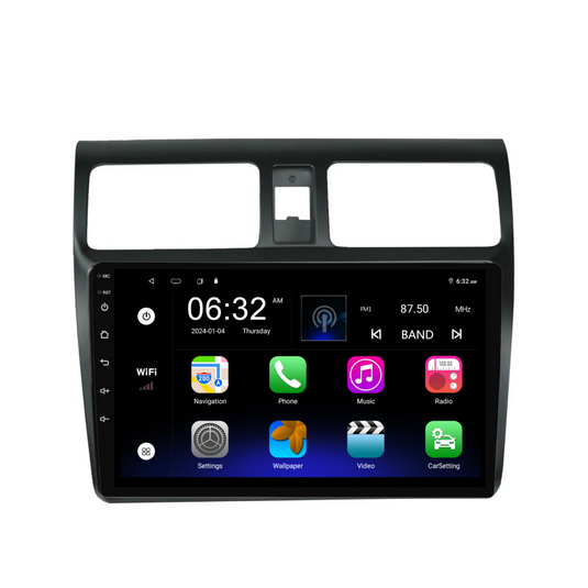 Suzuki Swift (2005-2010) Plug & Play Head Unit Upgrade Kit: Car Radio with Wireless & Wired Apple CarPlay & Android Auto