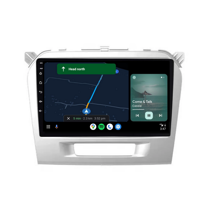 Load image into Gallery viewer, Suzuki Vitara GRAY (2014-2020) Plug &amp; Play Head Unit Upgrade Kit: Car Radio with Wireless &amp; Wired Apple CarPlay &amp; Android Auto
