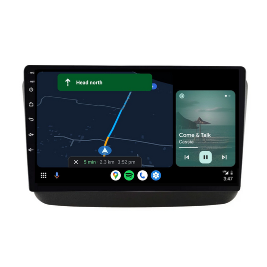 Suzuki Wagon R (2018-2019) Plug & Play Head Unit Upgrade Kit: Car Radio with Wireless & Wired Apple CarPlay & Android Auto