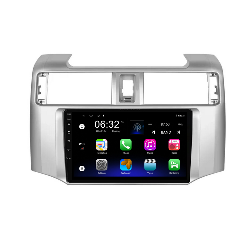 Load image into Gallery viewer, Toyota 4Runner (2010-2015) Plug &amp; Play Head Unit Upgrade Kit: Car Radio with Wireless &amp; Wired Apple CarPlay &amp; Android Auto
