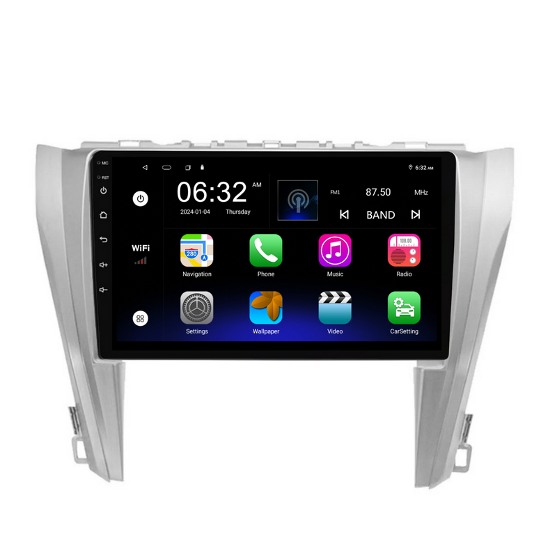 Load image into Gallery viewer, Toyota Camry / Aurion (2015-2017) Plug &amp; Play Head Unit Upgrade Kit: Car Radio with Wireless &amp; Wired Apple CarPlay &amp; Android Auto
